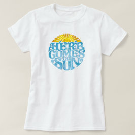 Camiseta As mulheres vêm o sol | Retro | Vintage