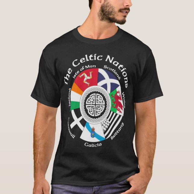 Camiseta As Nações Célticas (Frente)