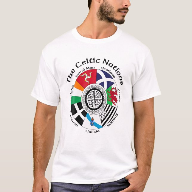 Camiseta As Nações Célticas (Frente)