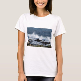 Camiseta As ondas do Oceano Pacífico