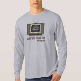 Camiseta As Palavras Que Mentem O Tee Masculino Blakgraz