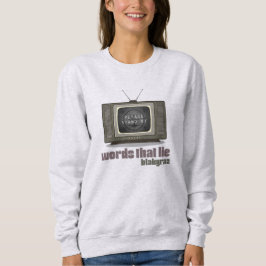 Camiseta As palavras que moram a camisola das mulheres Blak