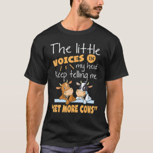 Camiseta As Pequenas Vozes Na Minha Cabeça Continuam A Dize