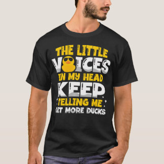 Camiseta As Pequenas Vozes Na Minha Cabeça Continuam Me Diz