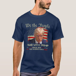 Camiseta As Pessoas Com Donald Trump 2024