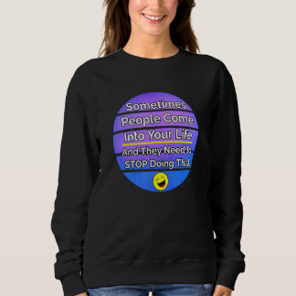 Camiseta As Pessoas De Lições De Vida Entram Na Sua Vida Nã