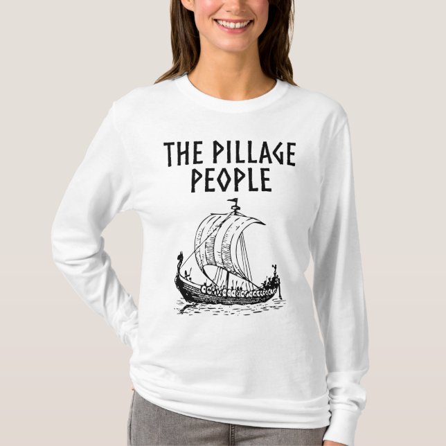 Camiseta As Pessoas de Pillage (Frente)