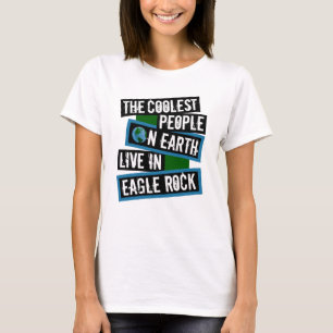 Camiseta As Pessoas Mais Incríveis da Terra Moram em Eagle 