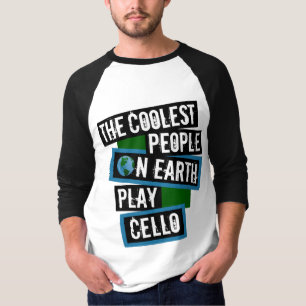 Camiseta As Pessoas Mais Incríveis do Mundo Tocam Violoncel
