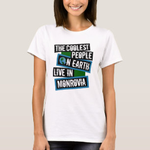 Camiseta As Pessoas Mais Incríveis do Mundo Vivem em Monrov