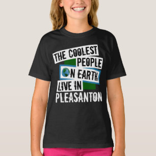 Camiseta As Pessoas mais legais da Terra vivem em Pleasanto