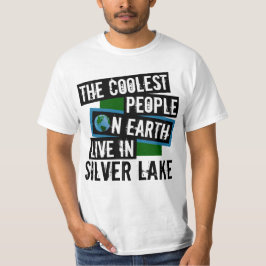Camiseta As Pessoas mais legais da Terra vivem em Silver La