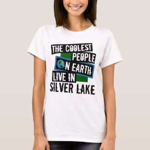 Camiseta As Pessoas mais legais da Terra vivem em Silver La
