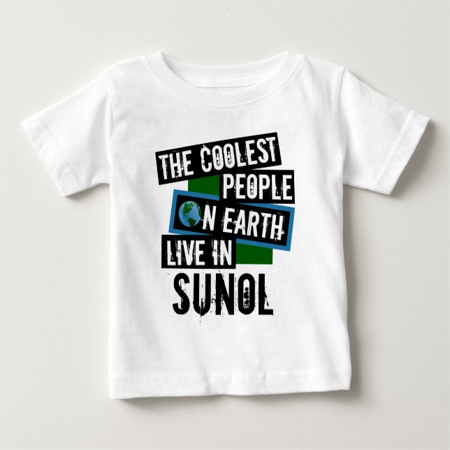 Camiseta As Pessoas mais legais da Terra vivem em Sunol (Frente)