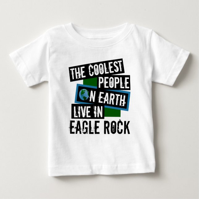Camiseta As Pessoas mais legais da Terra vivem na Eagle Roc (Frente)