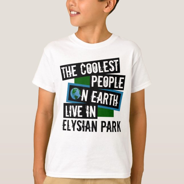 Camiseta As Pessoas mais legais da Terra vivem no Parque El (Frente)