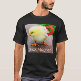 Camiseta As Pintinhos de pássaros, Magnet Girls, voam para