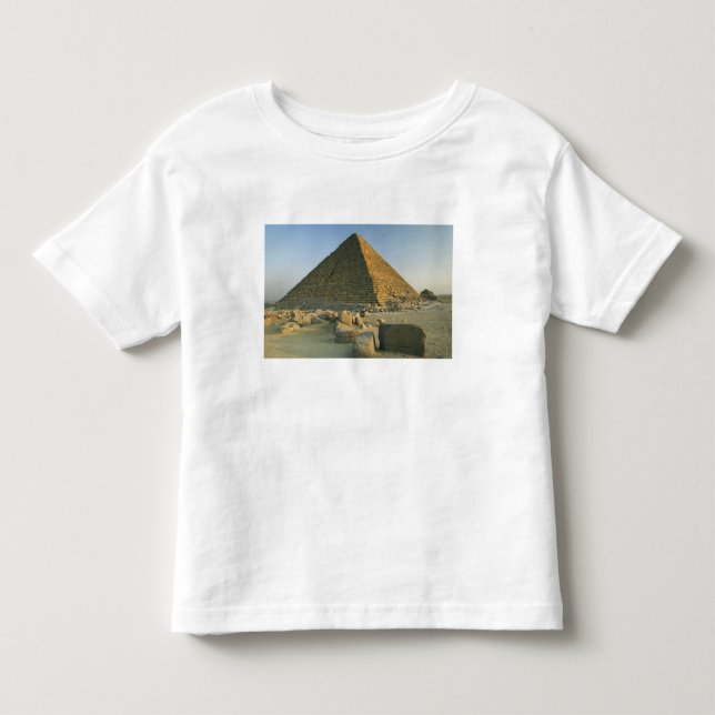 Camiseta As Pirâmides de Gizé, que têm quase 5000 2 (Frente)