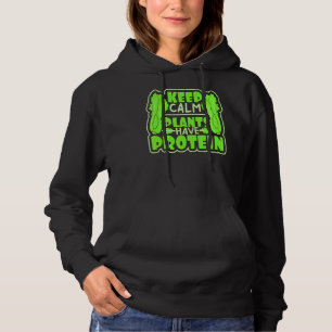 Camiseta As Plantas Calmas Têm Proteína Vegan