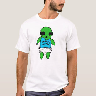 Camiseta As pontas de prova acontecem o bebê estrangeiro