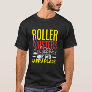 Camiseta As Portas copos De Rolos São O Meu Lugar Feliz