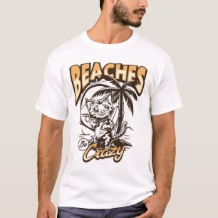 Camiseta As Praias São Loucas