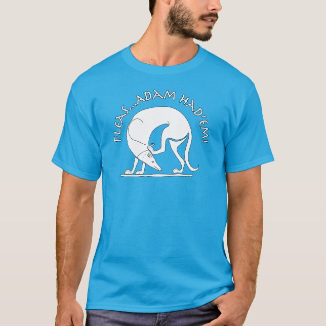 Camiseta As pulga… Adam tiveram-nos! (Frente)