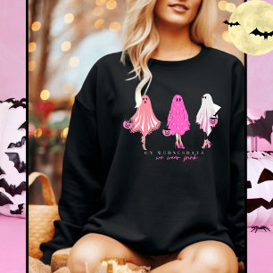 Camiseta "Às quartas-feiras vestimos o rosa", aspas fantasm