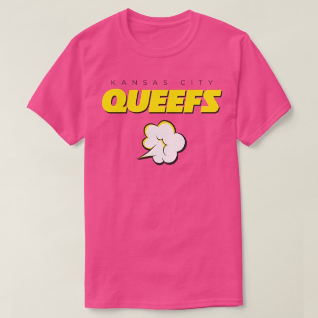 Camiseta As Queefs (Frente do Design)