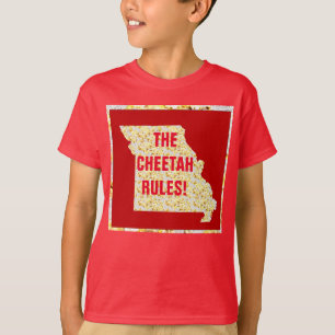 CAMISETA AS REGRAS DO CHEETAR!