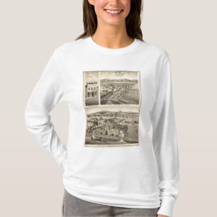 Camiseta As residências de Wm N Gladden e Sra. Ina B Mille