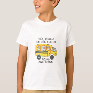 CAMISETA AS RODAS NO ÔNIBUS