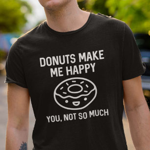 Camiseta As rosquinhas fazem-me feliz