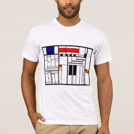Camiseta As ruas da vila esquadraram o T