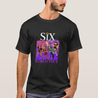 Camiseta As seis esposas de Henrique VIII seis o presente m