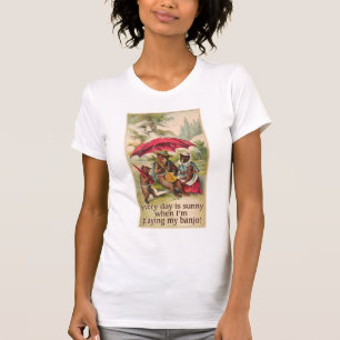 Camiseta As senhoras do urso do dia ensolarado iluminam o