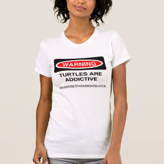Camiseta As senhoras que advertem tartarugas são aditivas