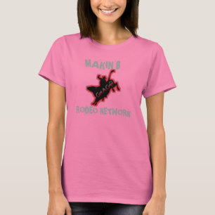 Camiseta As senhoras Short a rede do rodeio da Capa