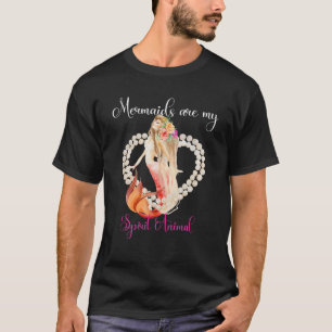 Camiseta As Sereias São A Minha Sereia Bonito De Animais E 