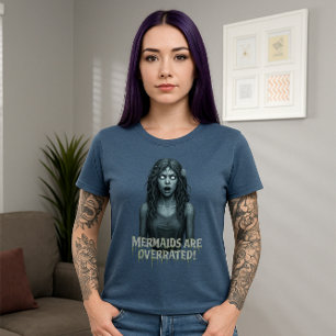 Camiseta As Sereias São Sobrevalorizadas   Edição Siren   M