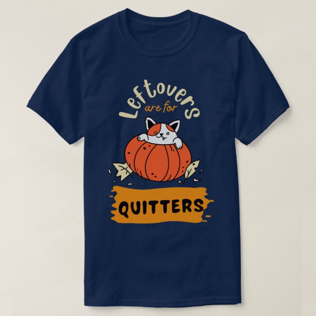 Camiseta As sobras são para as quiteiras (Frente do Design)