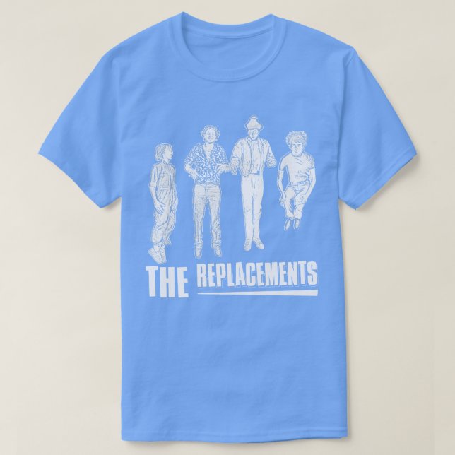 Camiseta As substituições (Frente do Design)