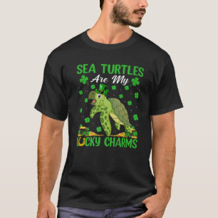 Camiseta As Tartarugas Do Mar São As Minhas Ruas Sortudas D