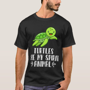 Camiseta As Tartarugas São O Meu Animal Espirituoso