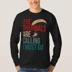 Camiseta As térmicas estão chamando e eu preciso ir Paramot