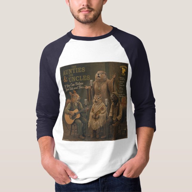 Camiseta As Tias & os Tios: uma Paródia (Frente)