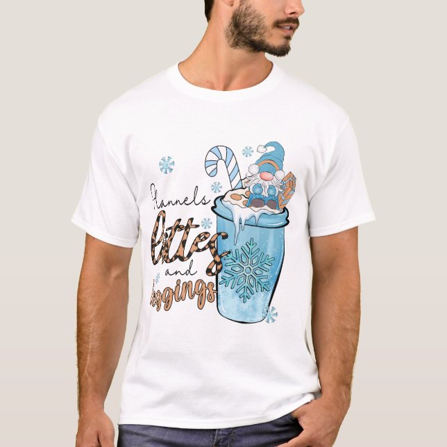 Camiseta As três coisas mais importantes no inverno (Frente)
