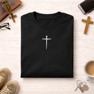 Camiseta As Três Unhas White Cross Christian