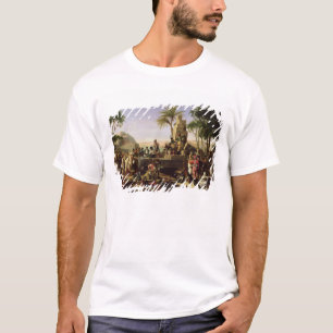 Camiseta As tropas pararam nos bancos do Nile