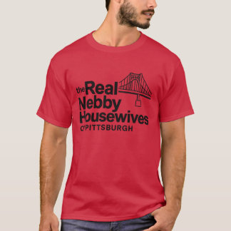 Camiseta As verdadeiras donas-de-casa de Pittsburgh